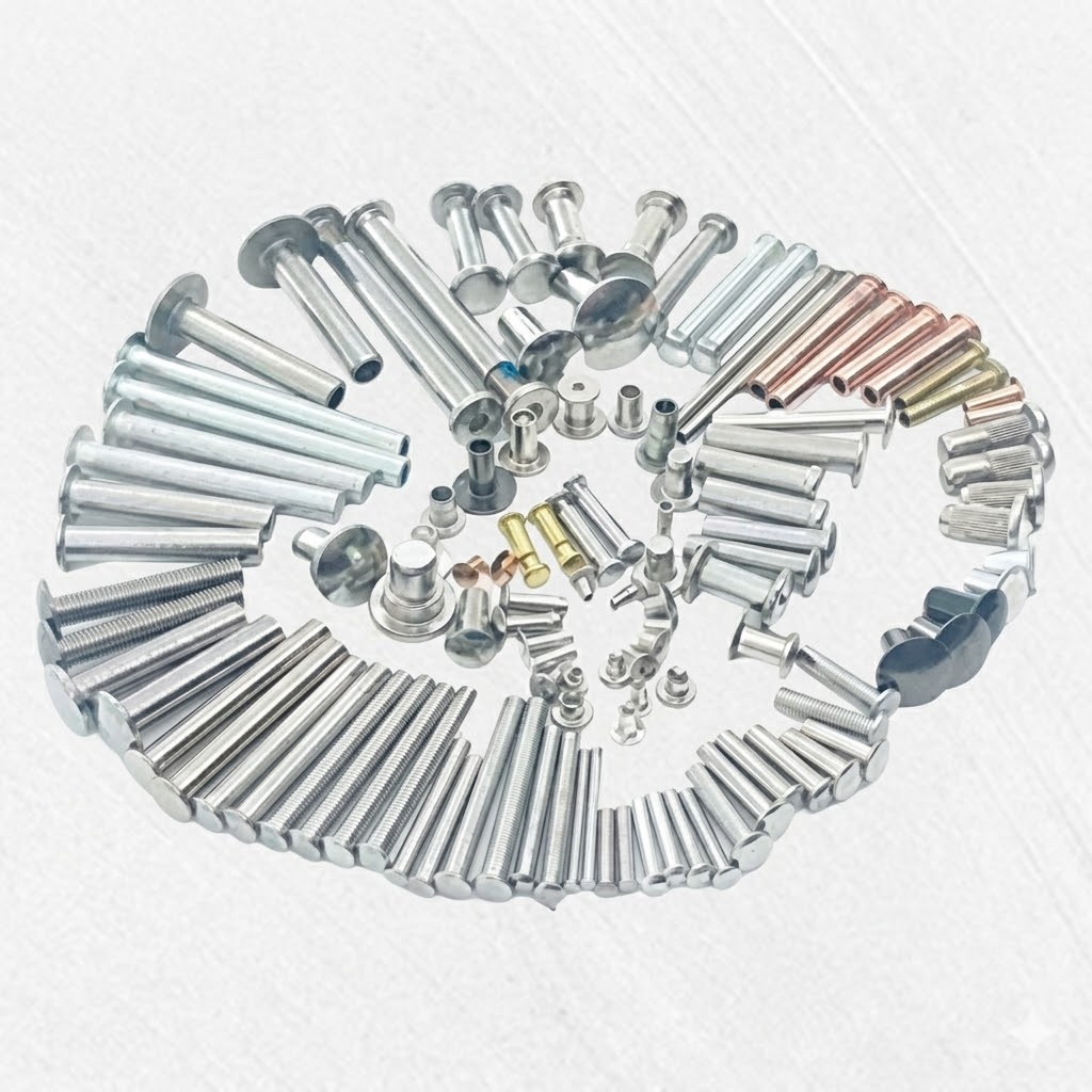 Stainless Steel Semi Tubular Rivet Manufacturers in India by Viraj Enterprises